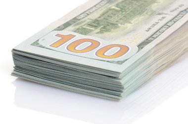 yüz dolar banka notları arka kapatmak