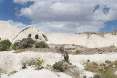 Kapadokya eski taş konutlar