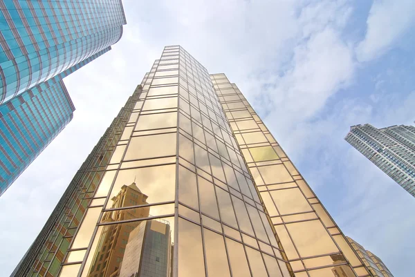 Hong Kong 'da modern gökdelenler