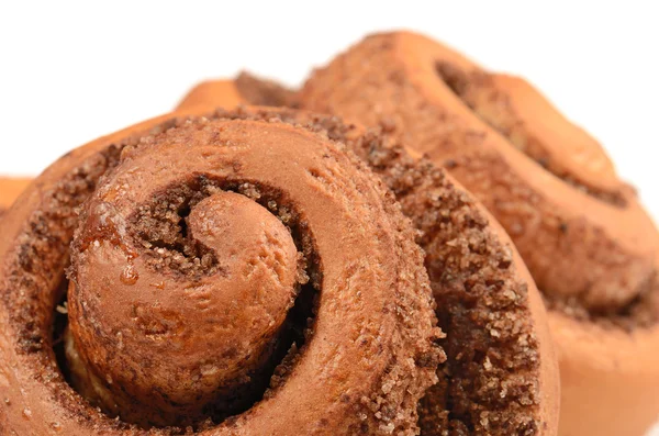 Fresh Sweet Homemade Cinnamon Rolls — Stock Photo, Image