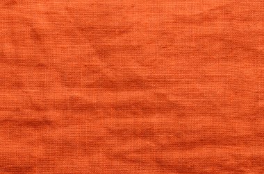 Turuncu keten kumaş arka kapatmak