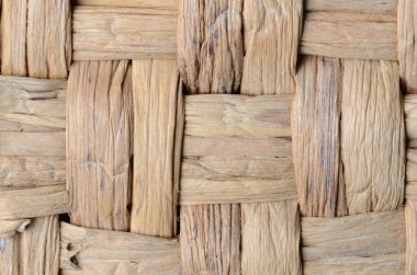 Rattan sepet arka kapatmak