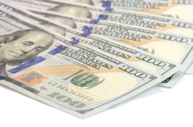 yüz dolar banka notları arka kapatmak