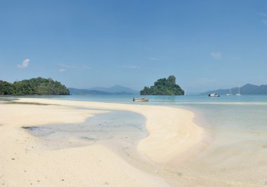 küçük ada deniz manzara