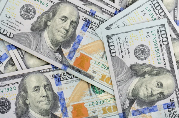 yüz dolar banka notları arka kapatmak