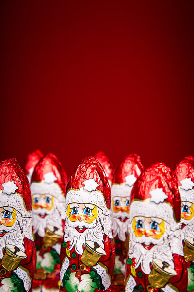 Santa Claus chocolate figure