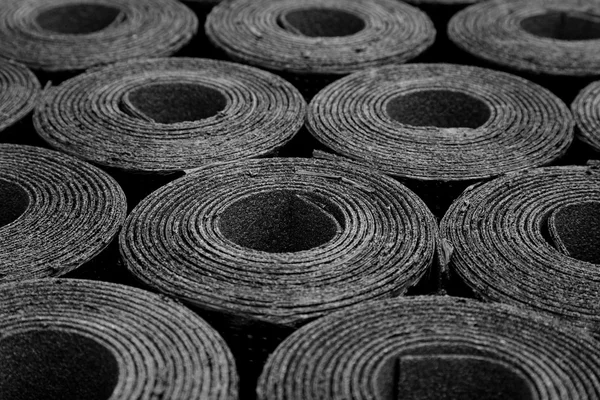 Rolls of roofing felt Royalty Free Stock Photos