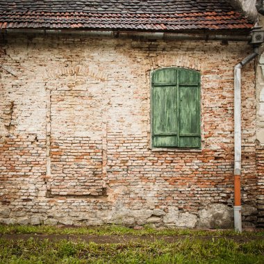 Klasik tuğla duvar arkaplanı