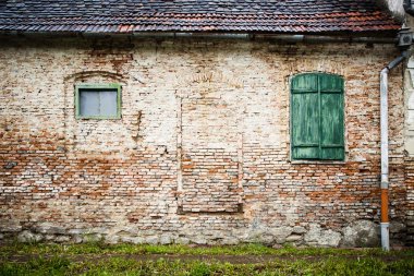 Klasik tuğla duvar arkaplanı