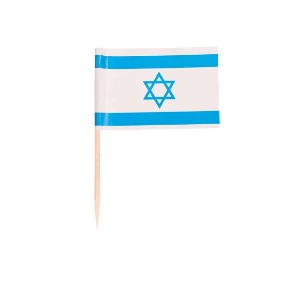 Fogpiszkáló zászló Izrael — Stock Fotó