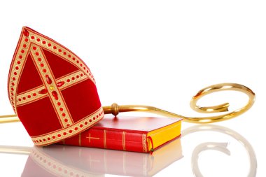 Mijter ve sinterklaas personelin