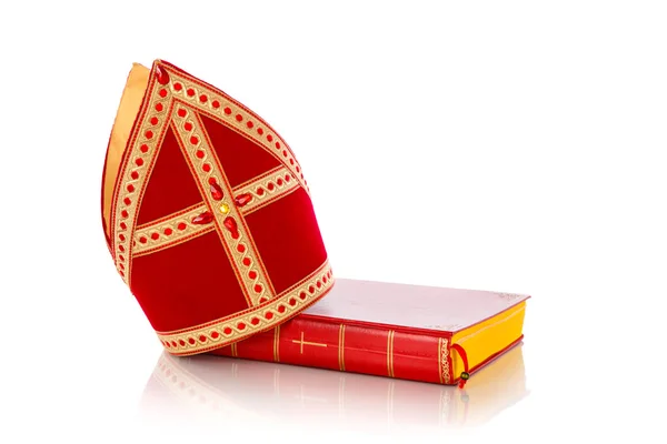 Mijterand książki Sinterklaas — Zdjęcie stockowe