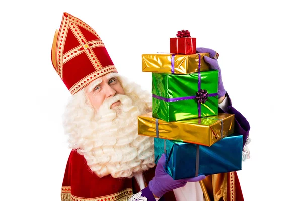 Sinterklaas mostra doni — Foto Stock