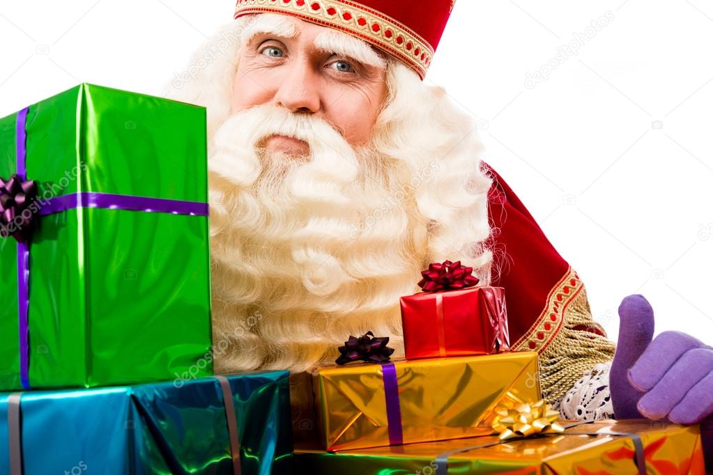 Makkelijk te lezen Rudyard Kipling Kauwgom Sinterklaas weergegeven: geschenken ⬇ Stockfoto, rechtenvrije foto door ©  twixx #81047792