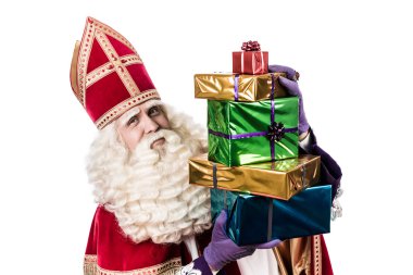 Sinterklaas gösteren hediyeler