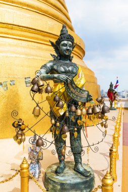  WAT Saket, Bangkok, Tayland altın Dağı