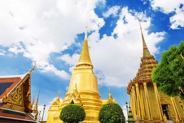 Wat phra kaew, Chrám smaragdového Budhy. ba grand palace — Stock fotografie