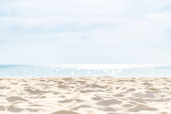 Blå Himmel Och Vacker Strand Punta Cana Dominikanska Republiken Semester — Stockfoto