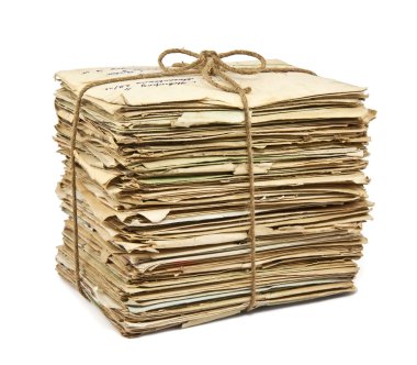 Eski harfler yığını