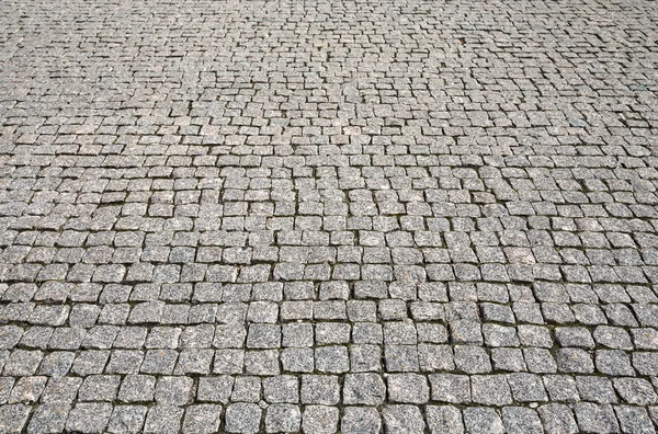 Vintage pietra strada pavimentazione struttura stradale — Foto Stock