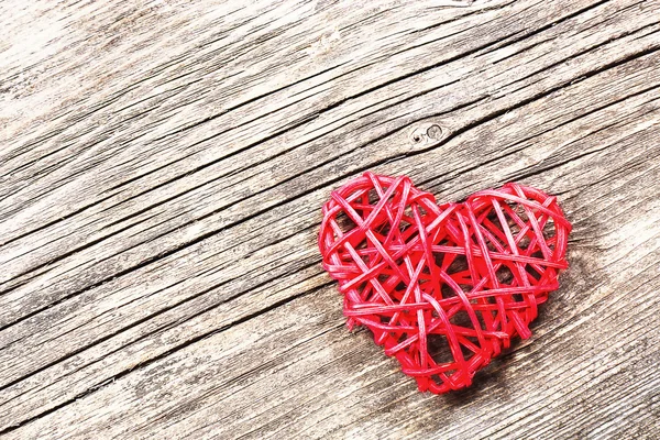 Coração vermelho — Fotografia de Stock