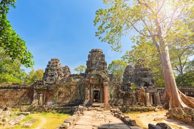 Ankor Thom. Siem biçmek. Kamboçya