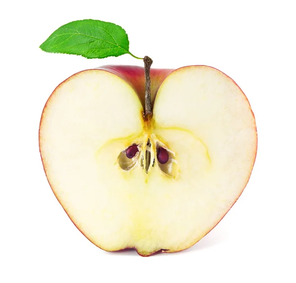 Jabłko w cięcia — Zdjęcie stockowe