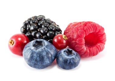 Bir beyaz taze olgun berry 