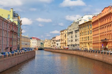 Moika nehir, St. Petersburg görünümünü