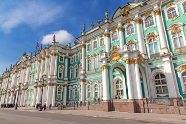 Winter Palace in Saint Petersburg clipart