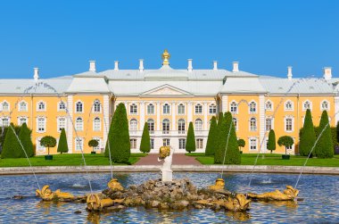 Peterhof Palace, St. Petersburg, Russia clipart