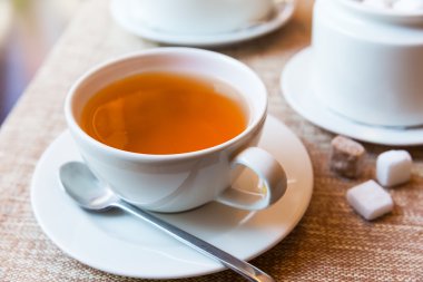 fincan çay ve çay potu 