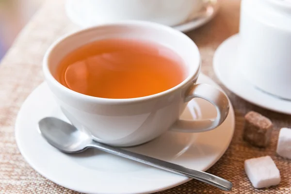 Xícara de chá e chá — Fotografia de Stock