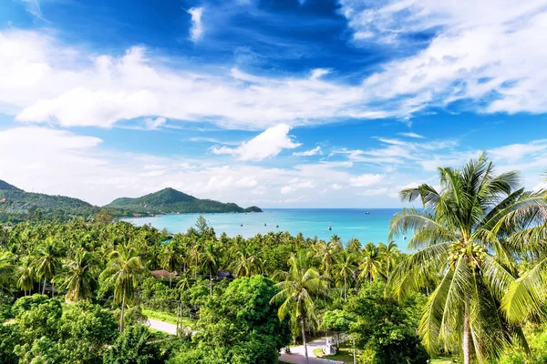 Fondo de vacaciones de viaje - Koh Tao, Tailandia — Foto de Stock