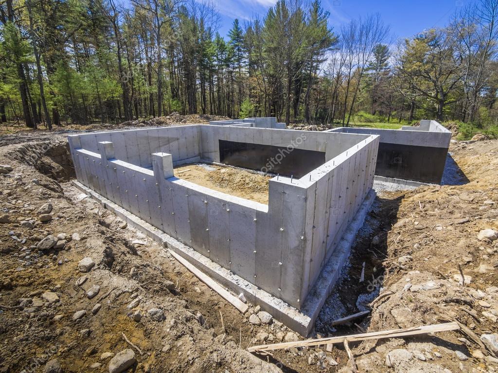 New house foundation — Stock Photo © Sonar 109260152