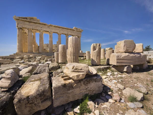 Храм Парфенона в Афинах, Греция — стоковое фото