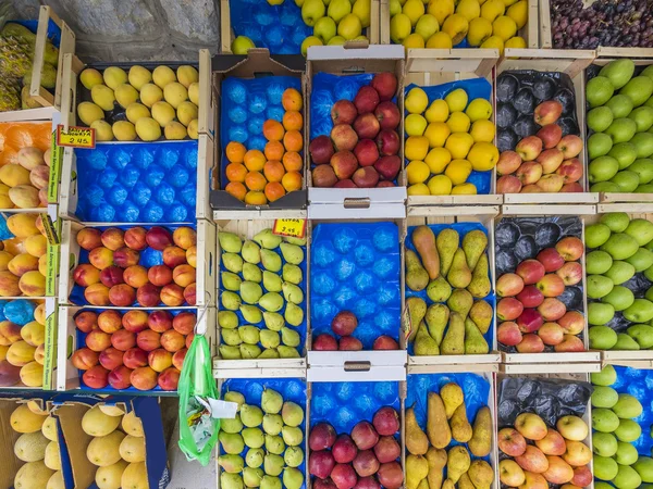 Fruit market stand — Stock Photo, Image