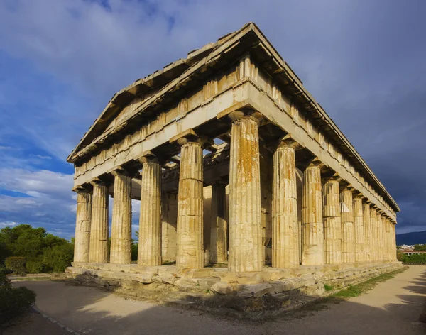 Chrám Hephaistos v Athénách, Řecko — Stock fotografie