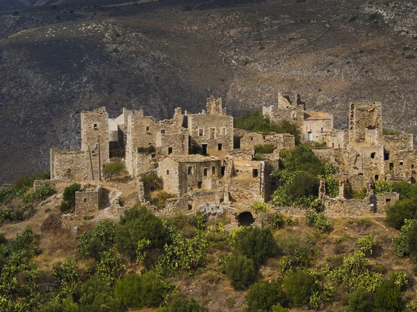 Vathia, village abandonné, Péloponnèse, Grèce — Photo