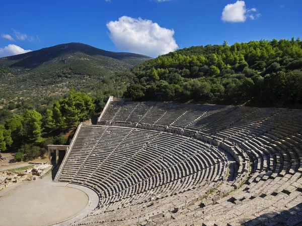 Amfiteátr Epidaurus, Řecko — Stock fotografie
