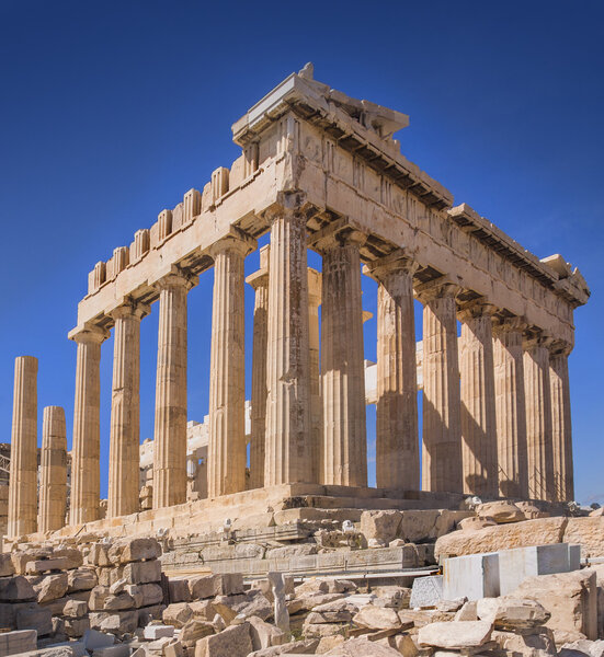 Parthenon temple, Афины, Греция
