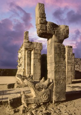Chichen Itza Tapınağı, Yucatan, Meksika