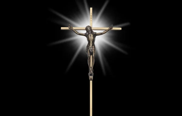 Jesus Christ passion on the cross — Stock Photo, Image