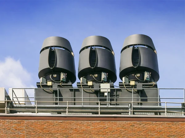 Air avgassystem — Stockfoto