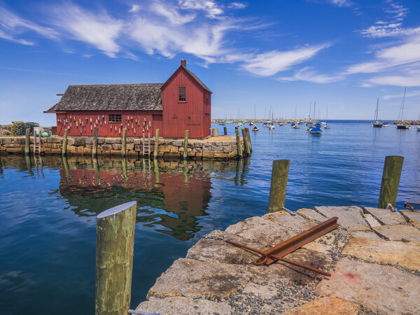 New England fishing village