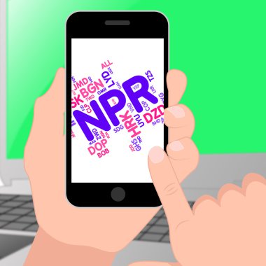 Nepal rupi ve Broker NPR para birimi gösterir