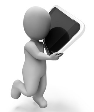 IP üzerinden ses gösterir online arama ve Web 3d render