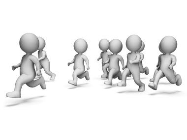 Demek uygun olsun ve 3d render karakterleri sağlık çalışan