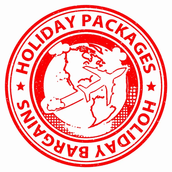 Vakantie pakketten Shows volledig inclusieve en pauze — Stockfoto