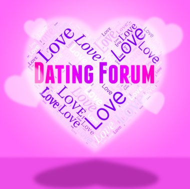 Tanışma Forumu gösterir Forumlar grubu ve konferans 